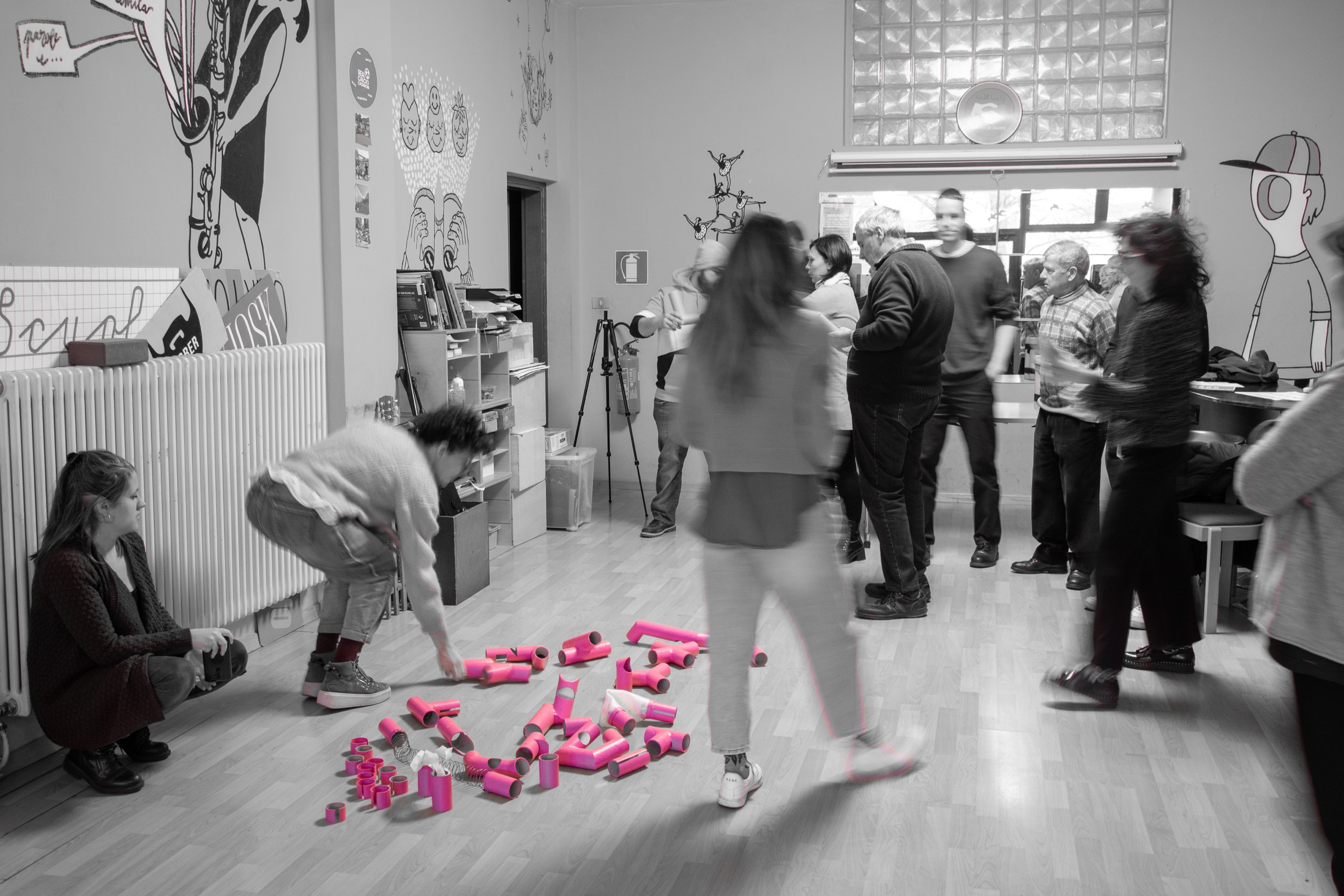 Community activity testing prototypes